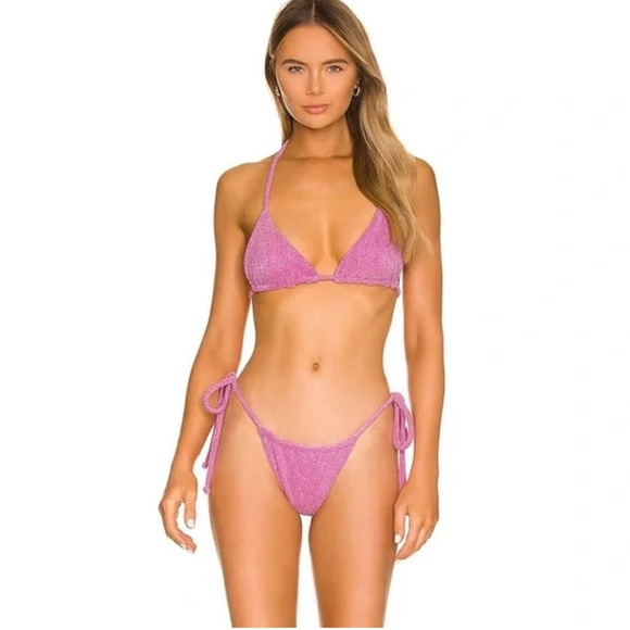 Frankie's Bikinis Other - Frankie's Bikinis Lavender Triangle Bikini